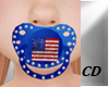 CD Pacifiers Blue 4 July
