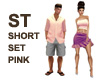 ST SHORT SET PINK