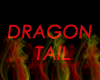 Flaming dragon tail