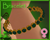 Gold/Green Bracelet 1