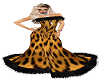 Leopard  Gown