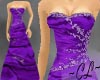 Batsheba Gown Purple