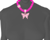 Pinc Butterfly Chain