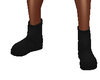 Black couture boots