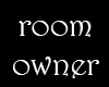White Room Owner Sign