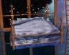 Blue Silk Bed