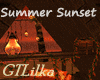 Summer Sunset Shelf