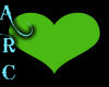 ARC Green Heart Marker