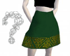 GreenVelvet Short Skirt
