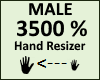 Hand Scaler 3500% Male