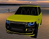 Yellow Range Rover