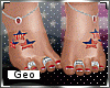 July 4th Feet Chain