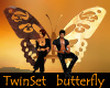 eli~ TwinSet butterfly