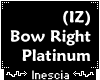 (IZ) Bow Right Platinum