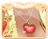 -CK- Apple Necklace