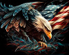Patriotic USA Eagle