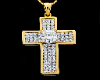 Gold Cross Bracelet