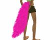 Hot Pink Wolf Tail