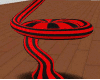 Spiral Chair- Black/Red