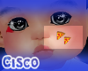 Cisco  Pizza Stickers