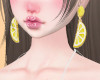 lemon earrings