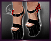 *Lb* Shoes Bow Red