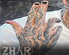 Jeff Hardy Hands Tattoo
