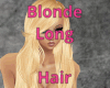 Long Blonde Hair/F