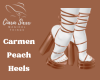 Carmen Peach Heels