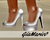 g;FuJi white heels