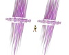 purple cylinder light