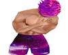 Purple Galaxy Swim M
