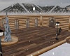 cabin winter modern