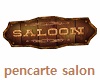 Saloon sign