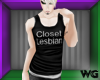 Closet Lesbian Male Tank