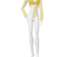 Yellow knitted top
