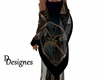 blue gala shawl