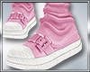Aria Pink Sock Boots