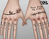 rz. Hurt Hand Tattoos