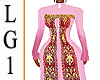 LG1 Pink Clergy Robe PF