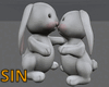 SIN Cute Kissing Bunnies