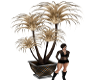 Gold Palm Planter