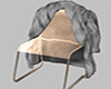 Glam Chair With Coat
