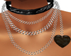  Black Heart Collar