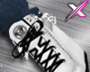 X | White Shoes