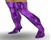 Purple Thigh Hi Boots