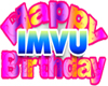 happy birthday imvu