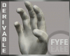 F| DERIV Hand Statue