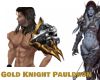 Gold Knight Pauldron