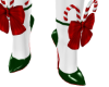 Green Candy Cane Heels